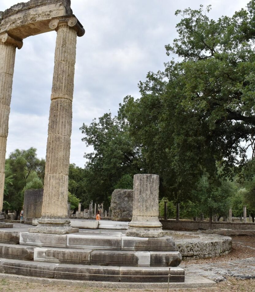 Το Φιλιππείο στον αρχαιολογικό χώρο της Ολυμπίας