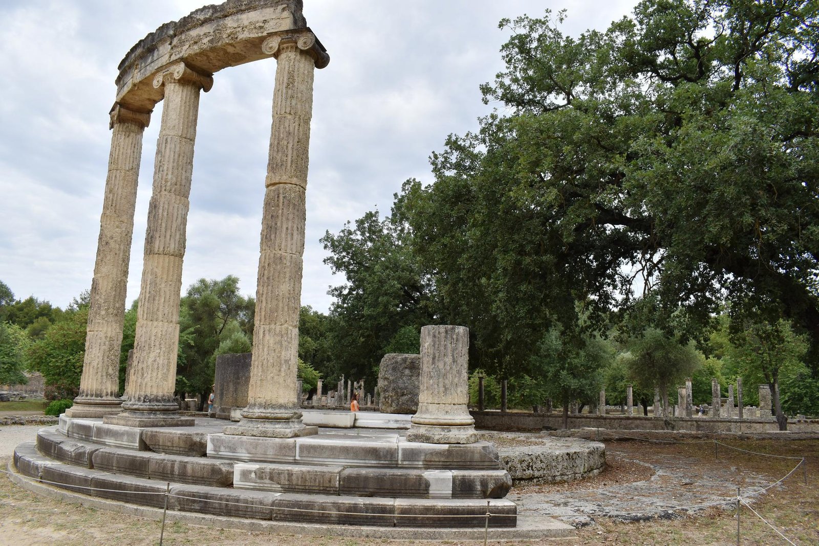 Το Φιλιππείο στον αρχαιολογικό χώρο της Ολυμπίας